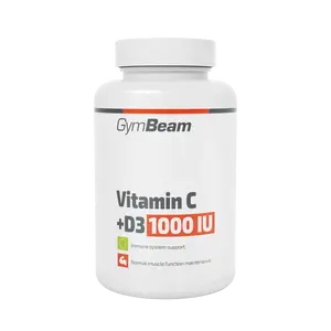 GYMBEAM Vitamín C+D3 1000IU 90 tablet