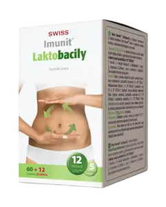 SWISS Laktobacily 72 tobolek