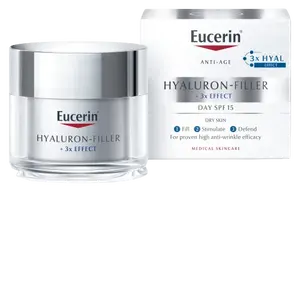 EUCERIN Hyaluron-Filler+3xEffect denní suchá 50 ml