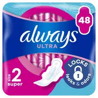 ALWAYS Ultra hygienické vložky s křidélky (velikost 2) 48 ks