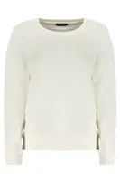 Dámská mikina bez kapuce bílá