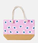 Gemre Elsina pink beach bag