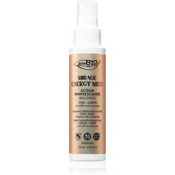 puroBIO Cosmetics Mirage Energy Mist osvěžující tělový sprej pro ženy 100 ml