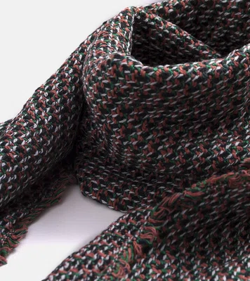 Gemre Green-Orange Scarf Aria