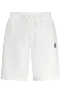 US GRAND POLO MEN'S WHITE SHORT PANTS