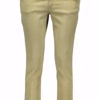 JOHN GALLIANO WOMEN'S GREEN PINOCCHIETTO PANTS
