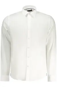 Pánská bílá košile s dlouhým rukávem