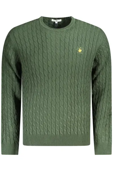 Zelený pánský svetr Beverly Hills