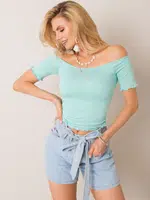 Mátová halenka Britney RUE PARIS