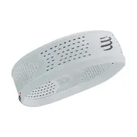 Čelenka Compressport Thin Headband On/Off bílá barva, XBNU3910