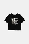 Dětské tričko Guess černá barva, J5YI31 K6YW4