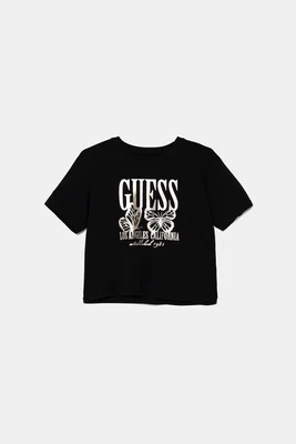 Dětské tričko Guess černá barva, J5YI31 K6YW4