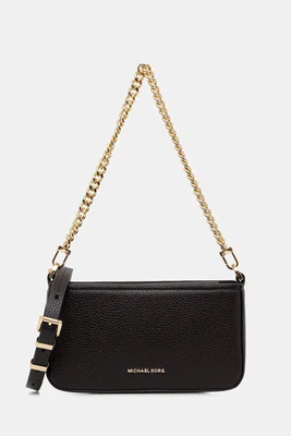 Kožená kabelka MICHAEL Michael Kors černá barva, 32S5GYTU1L