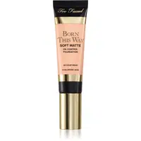 Too Faced Born This Way Soft Matte Foundation zmatňující make-up odstín Seashell 30 ml