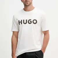 Bavlněné tričko HUGO Dulivio_U253