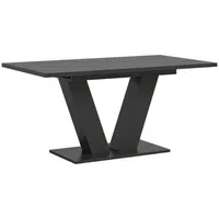 XXXL VÝSUVNÝ STŮL, šedá, 150-190/90/75 cm