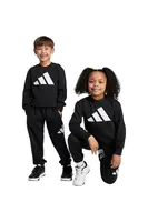 Dětská tepláková souprava adidas černá barva, JW2438
