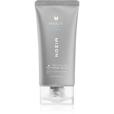 Mizon Inout Daily Soothing Sunscreen ultra lehký ochranný fluid se zklidňujícím účinkem SPF 50+ 50 ml