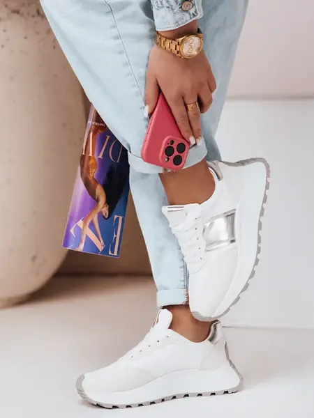 Dámské bílé sneakersy NEWSTREET