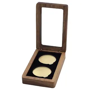 Wood Medal Storage Magnetic Boxes