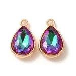 Electroplate Glass Pendants
