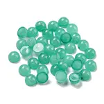 Natural White Jade Dyed Cabochons