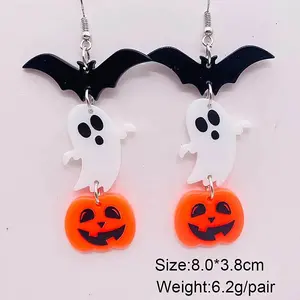 Halloween Acrylic Dangle Earrings