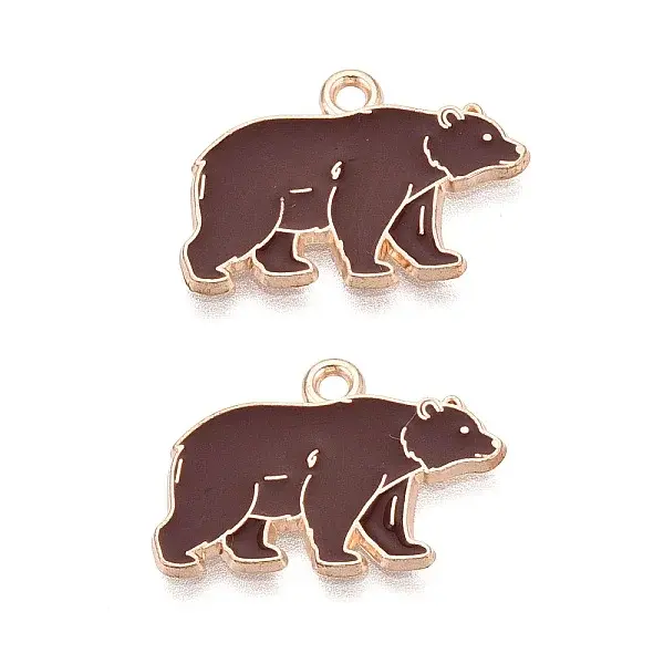 Travel Theme Alloy Enamel Pendants