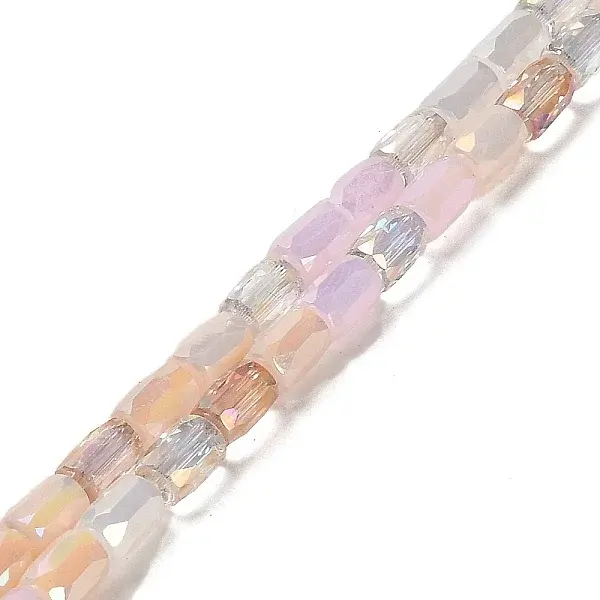 Electroplate Glass Beads Strands