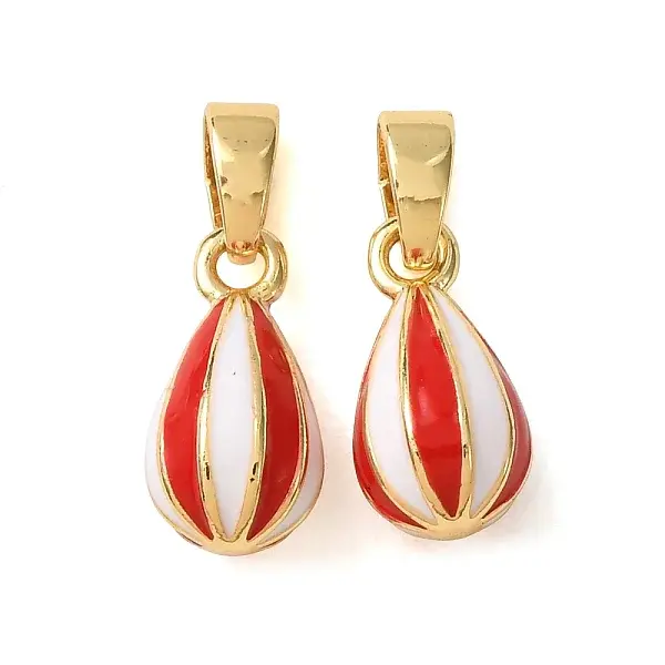 Brass Enamel Pendants
