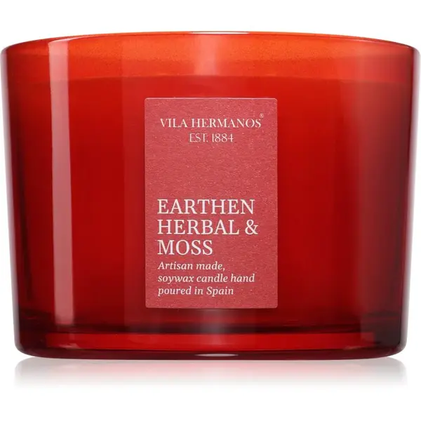 Vila Hermanos Earthen Herbal & Moss vonná sviečka 350 g
