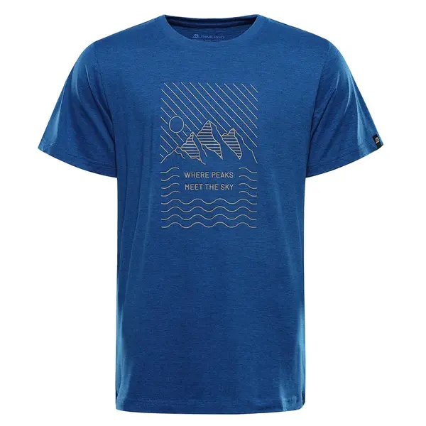 Pánské outdoorové triko alpine pro noger 2 modrá 3xl