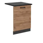 Vicco PŘEDNÍ PANEL R-Line Zlatý mocný dub 60 cm , PD Antracit