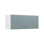 Vicco VĚŠÁK NA STĚNU R-Line, Modrošedá/Bílá, 100 cm Plochý