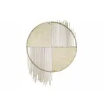 KUNSTLOFT KOVOVÁ NÁSTĚNNÁ DEKORACE BÍLÁ/ZLATÁ, 60/80 CM
