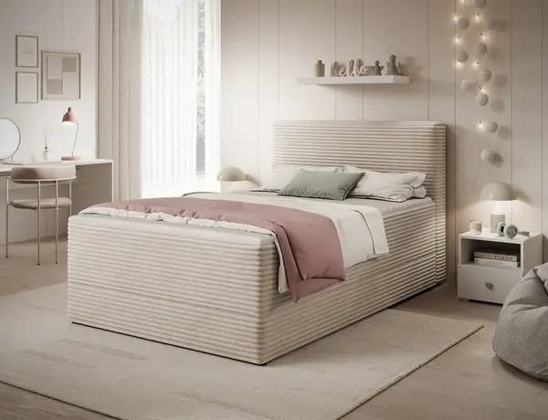 Boxspring Alamito Rozměry: 140 x 200 cm, látka: Modullo 18
