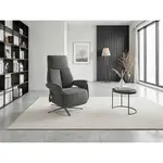 Sit & More RELAXAČNÍ KŘESLO, textil, tmavě šedá