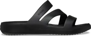 Dámské pantofle crocs getaway strappy černá 36-37