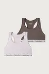 Calvin Klein Underwear  podprsenka dětská bavlněná s elastanem 2-pack