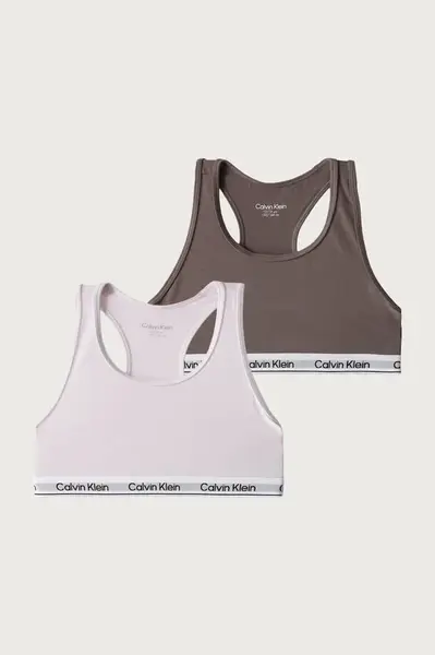Calvin Klein Underwear  podprsenka dětská bavlněná s elastanem 2-pack