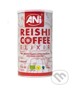Elixír Reishi BIO Instantná káva s Cordyceps Sinensis – Lion’s Mane 100g