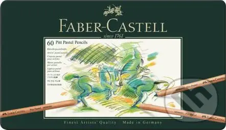 Pastel v ceruzke Pitt 60 kusov, farebné