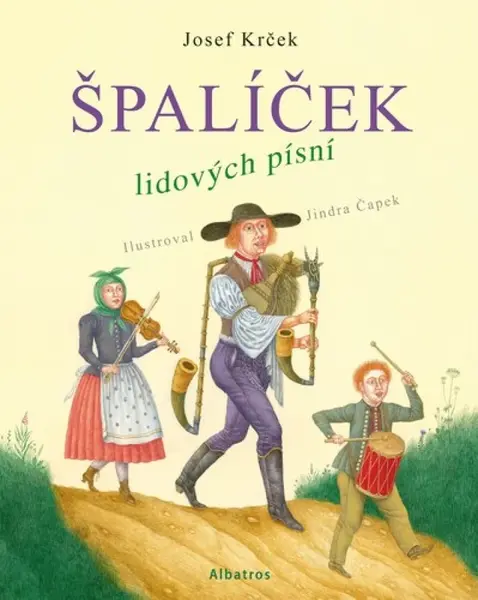Špalíček lidových písní - Josef Krček
