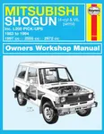 Mitsubishi Shogun & L200 Pick Ups (83 - 94) - Haynes Publishing