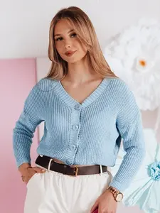 Dámský oversize svetr SWEETDREAM modrý