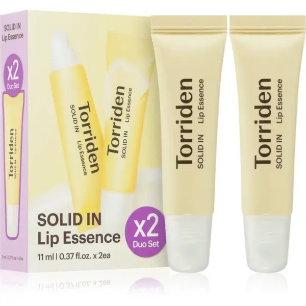 Torriden Solid In Lip Essence hydratační esence pro suché rty DUO BALENÍ