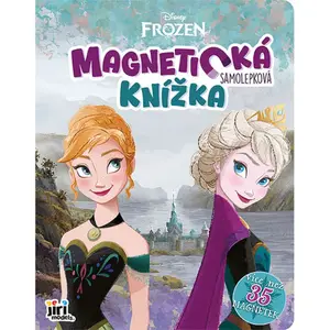 Magnetická samolepková knížka Ledové království