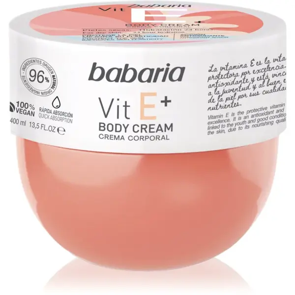 Babaria Vitamin E tělové mléko s vitamínem E 400 ml