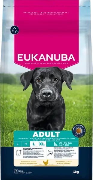 Krmivo Eukanuba Adult Large kuře 3kg
