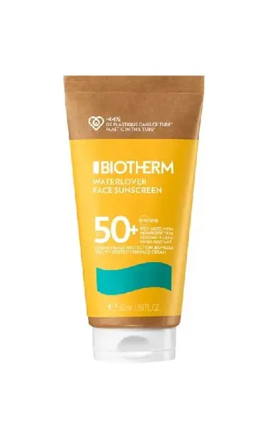 Biotherm Pleťový krém na opaľovanie SPF 50+ Waterlover (Face Sunscreen) 50 ml